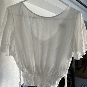 💕White Short Blouse💕